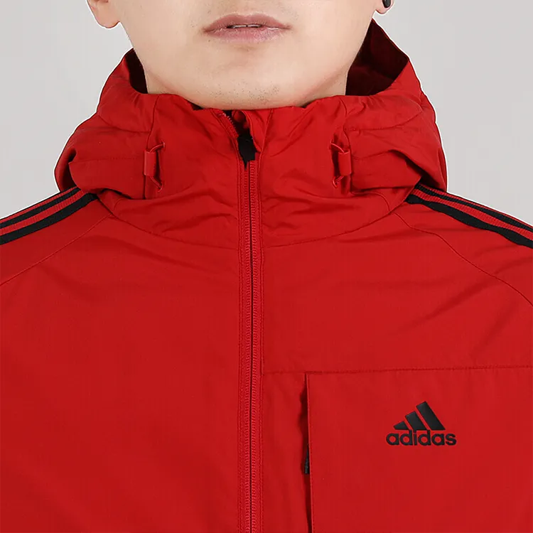 Adidas Down Jackets Men Red-5