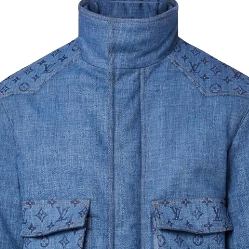 LOUIS VUITTON Jackets & Coats Men's Blue-1