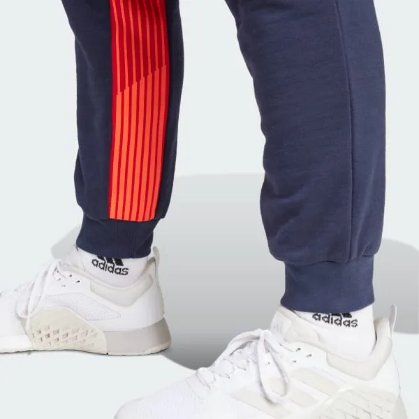 Adidas UK Training Wear Olympics Collection TEAM GB DANCE CARGO JOGGERS Casual Pants Women's Blue-4