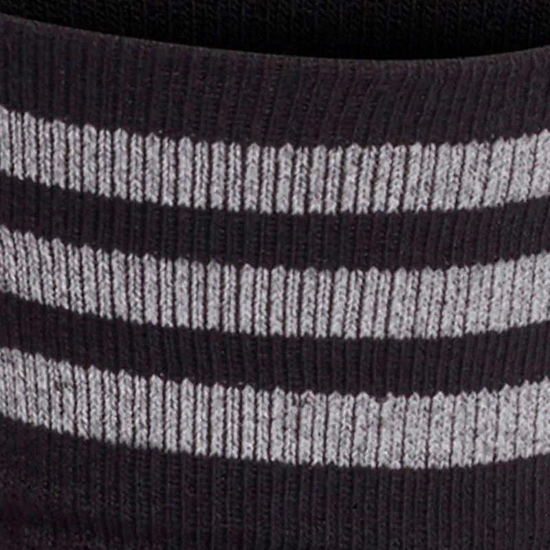 Adidas Originals Clover Series Mid Calf Socks Unisex 2 Pack Black-4
