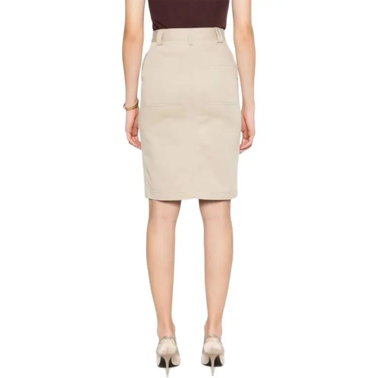 Anine Bing Zaire Front Button Fastened Midi Skirt-2