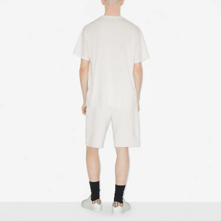 Burberry SS23 Casual Shorts Men's White Gray-2