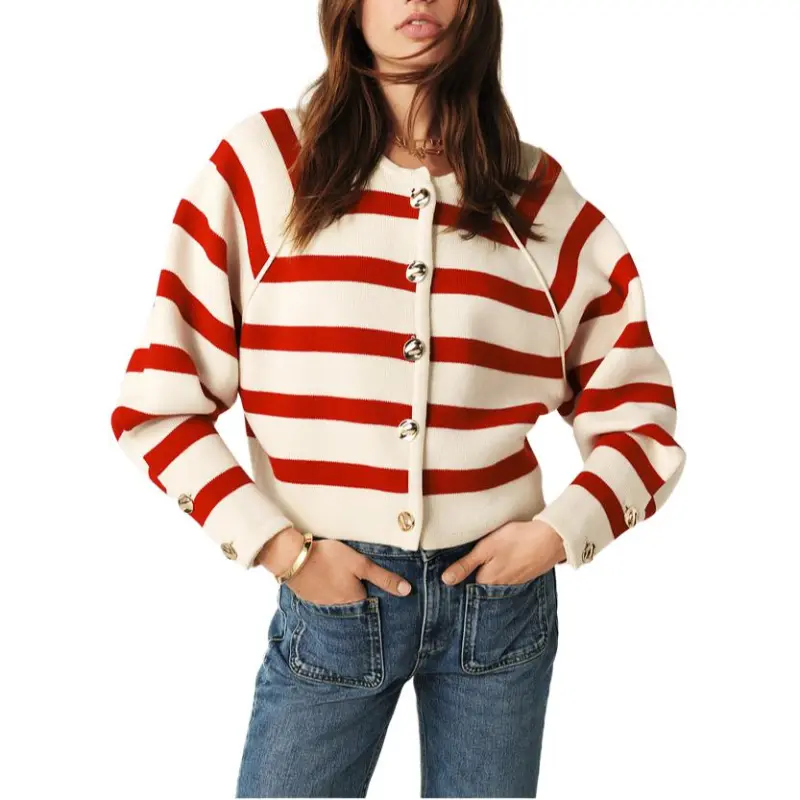 BA&SH Knitwear Women's Rogue Red-2
