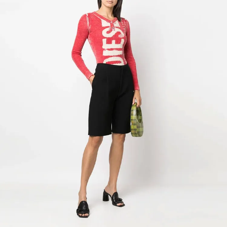 DIESEL Cashmere Sweaters Women's Red-2