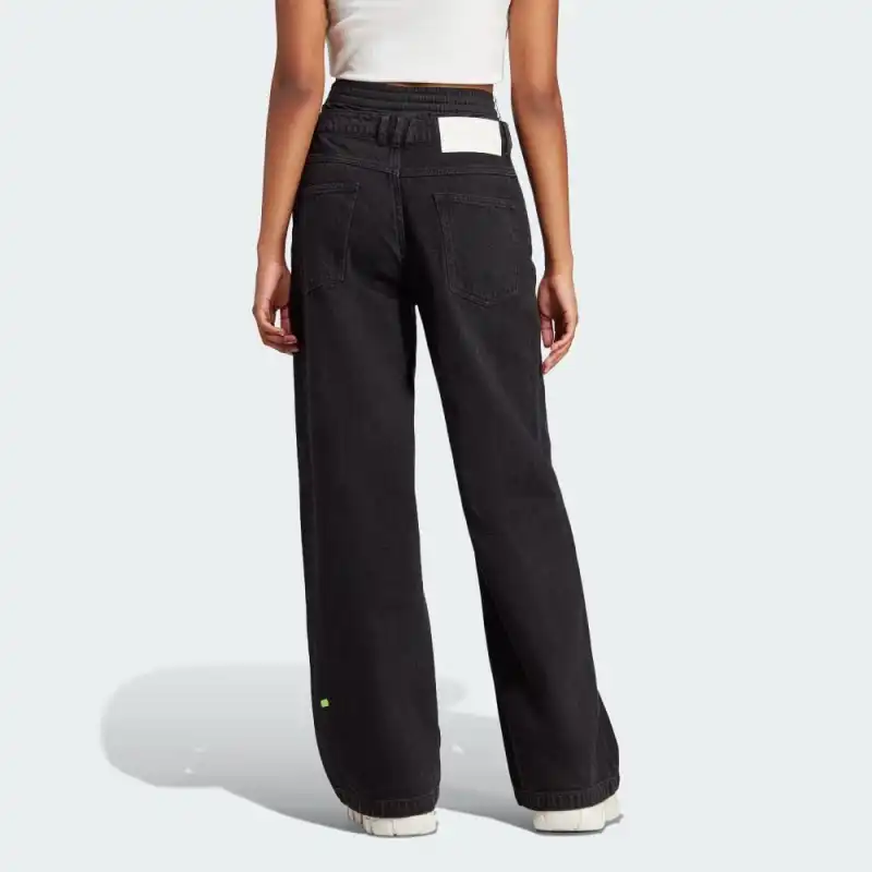 Adidas x KSENIASCHNAIDER Jeans Women's Black-2