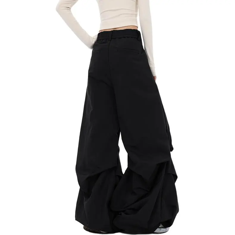 NHZN Casual Pants Women's Black-5