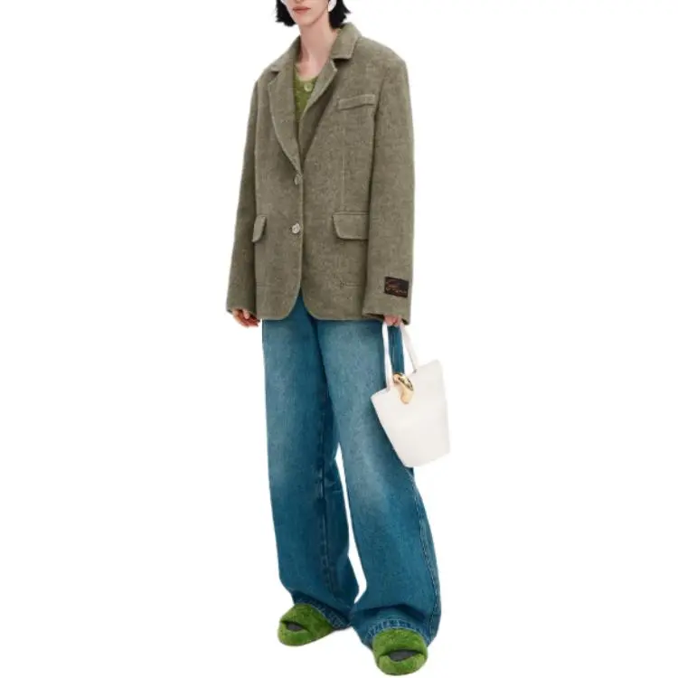 Self Who Business Suit Women's Moss Green-2