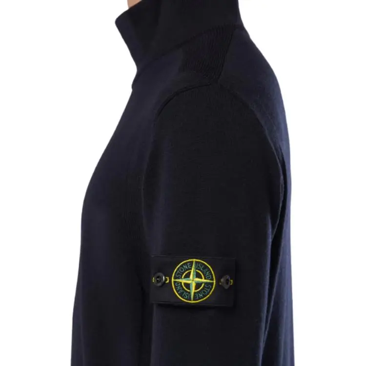 STONE ISLAND Compass Patch High Neck Jumper-4
