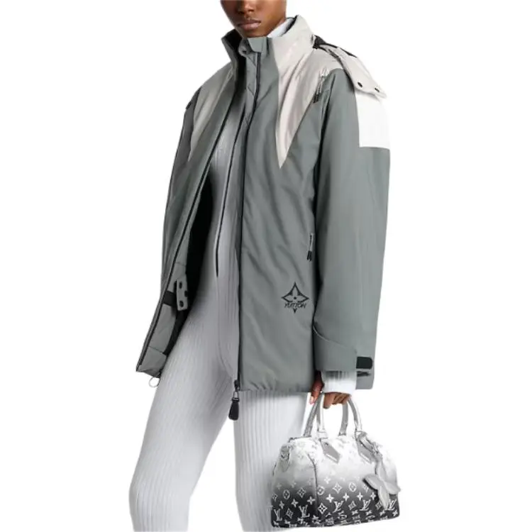 LOUIS VUITTON Color Blocked Technical Shell Jacket-4