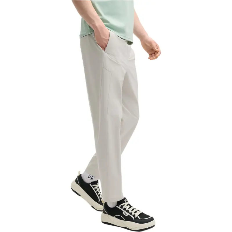 FILA Casual Pants Men's Volcanic Stone Gray-3