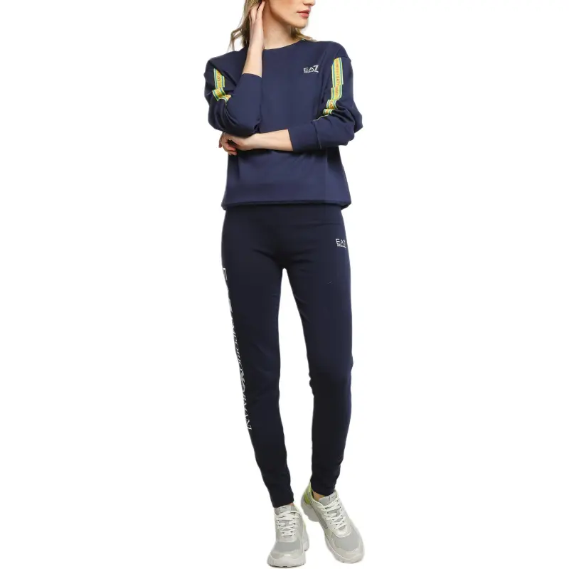EMPORIO ARMANI EA7 Sweatshirts Women's Dark Blue-1