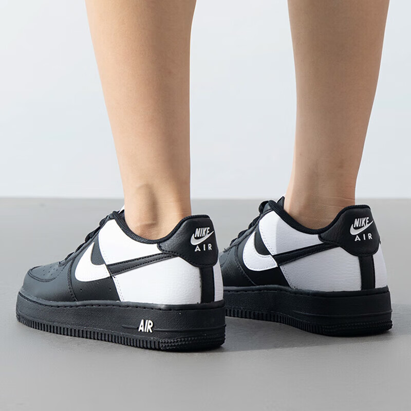 Nike Air Force 1 Next Nature GS 'Split - Black White' Black