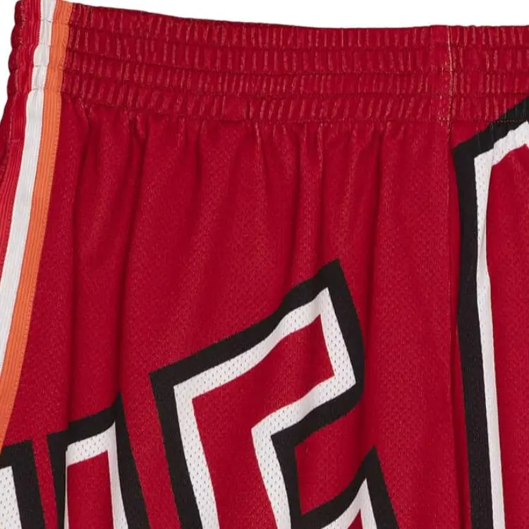 Mitchell & Ness Basketball Shorts Men's Red-3