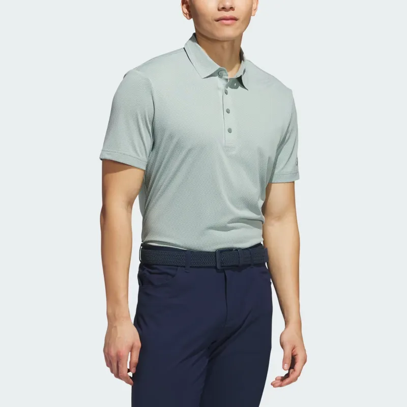 Adidas Free Shipping With AdiClub Ultimate365 Tour Texture Polo Shirt-2