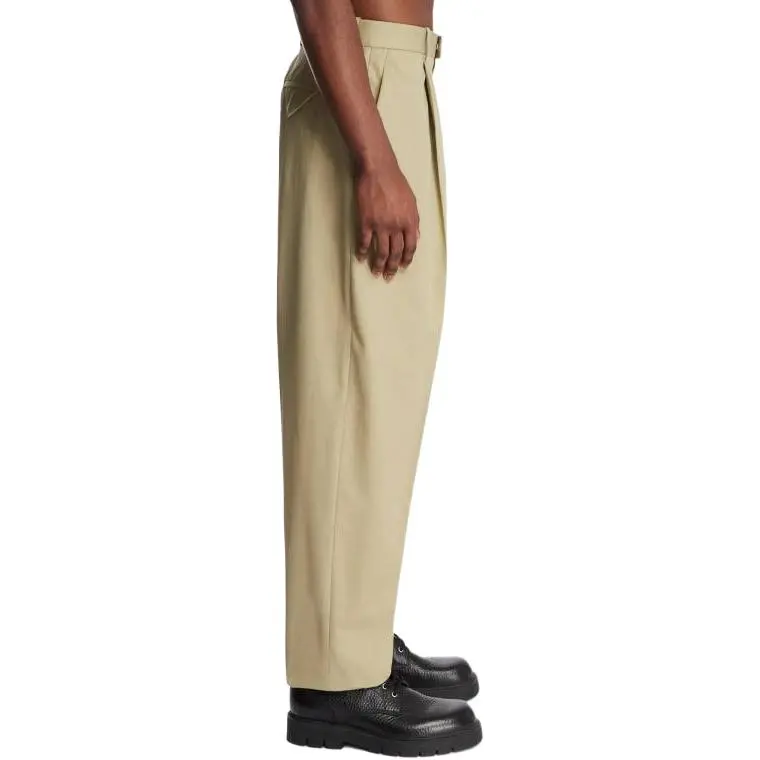 Bottega Veneta Straight Leg Twill Trousers-2