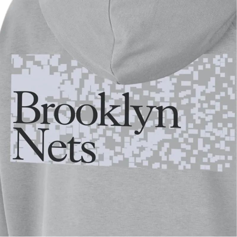 Nike Brooklyn Nets Standard Issue Women's Nike Dri FIT Nba Pullover Hoodie-3