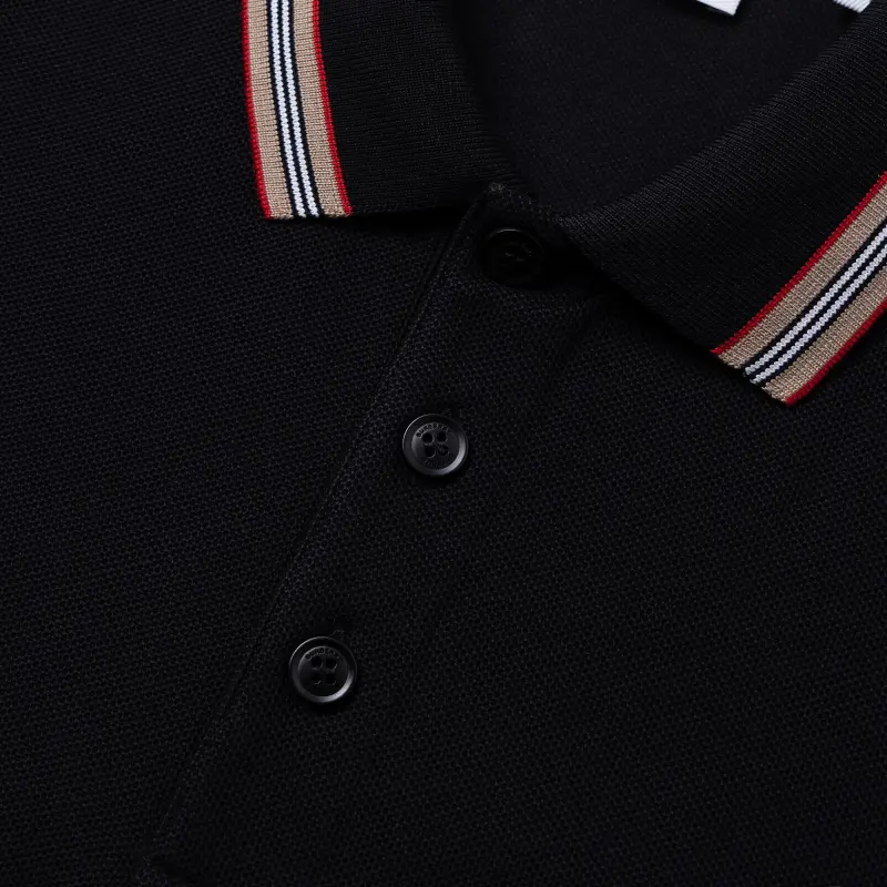 Burberry Icon Stripe Cotton Polo Shirt-7