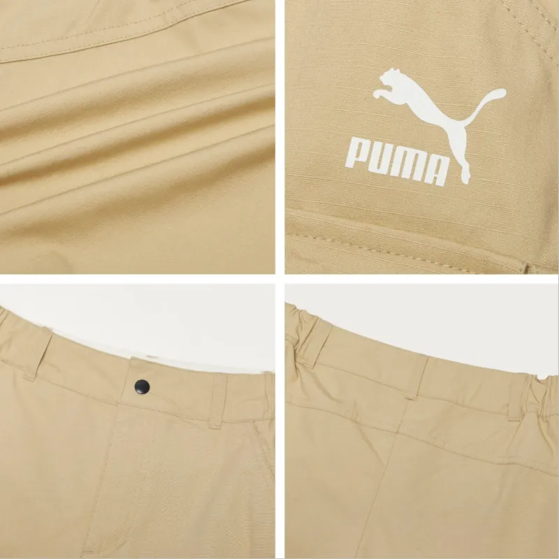 PUMA Manchester City Cargo Shorts Men's Khaki-2