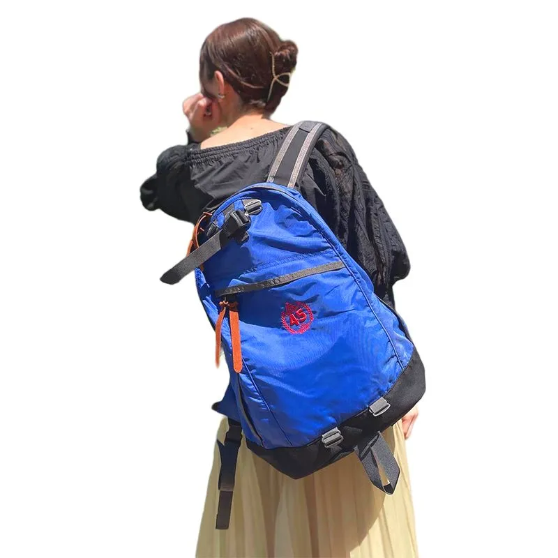 GREGORY Fabric Outdoor Hiking Bag Backpack Unisex Vintage Blue-3