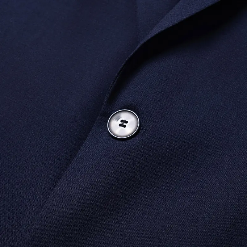 HUGO BOSS Business Suit Coat Men's Dark Blue-5