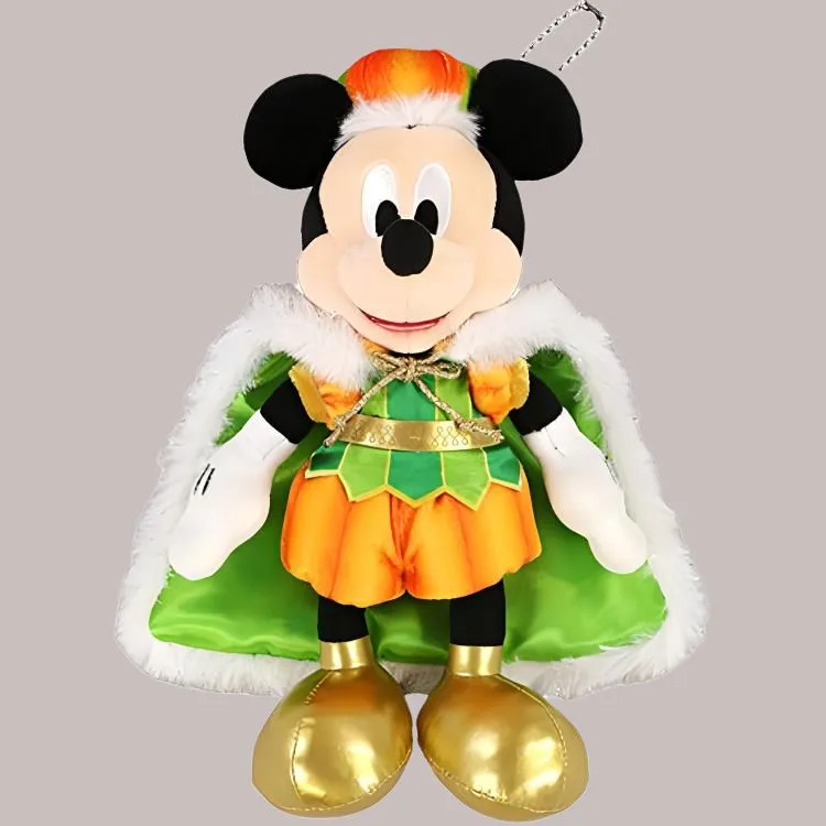 Disney Mickey 23 Halloween Pumpkin Apparel Dolls Plush Pendant 21cm Height-1