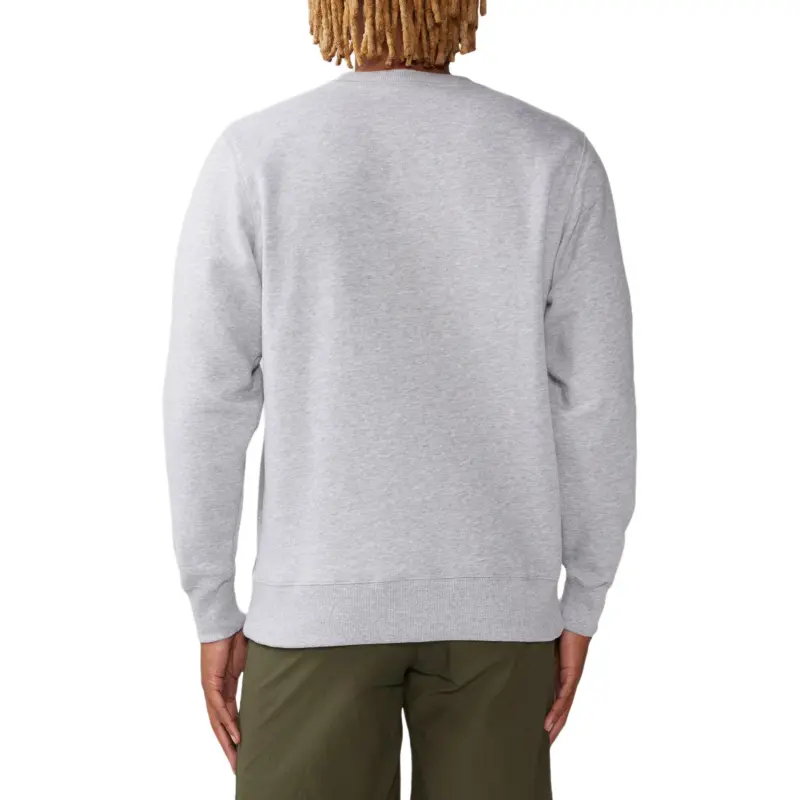 MOUNTAIN HARDWEAR Jagged Peak™ Pullover Crew Sweatshirt Men's Gray Mixed Color-2