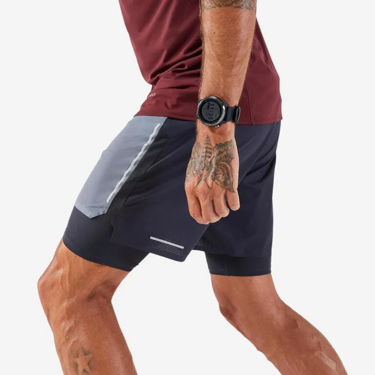 DECATHLON Casual Shorts Men's Stone Gray-3