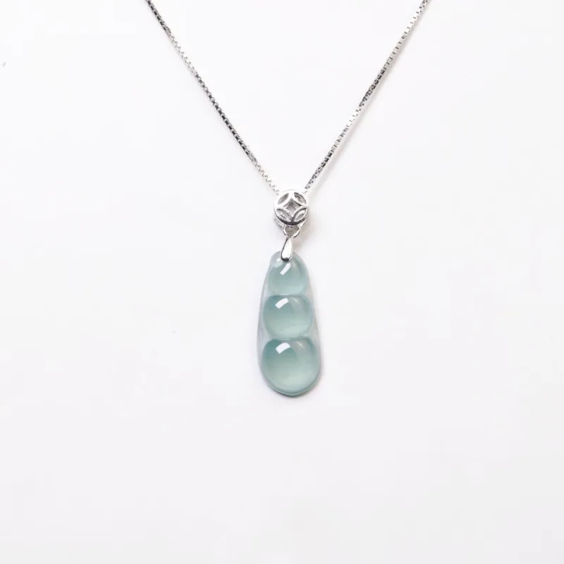 KALAIYIN Ice Glutinous Jadeite Necklaces Unisex-4