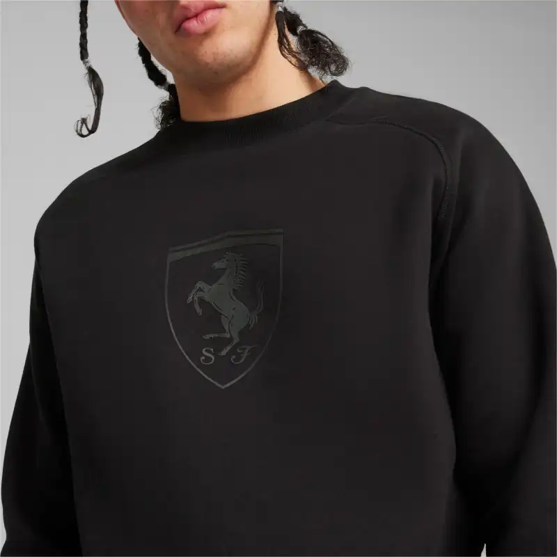 PUMA Scuderia Ferrari Race Big Shield Men's Motorsport Crew-6
