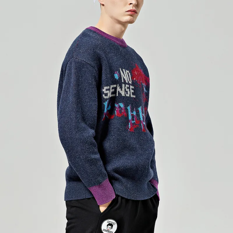 Kappa x Nosense Sweater Unisex Blue-2