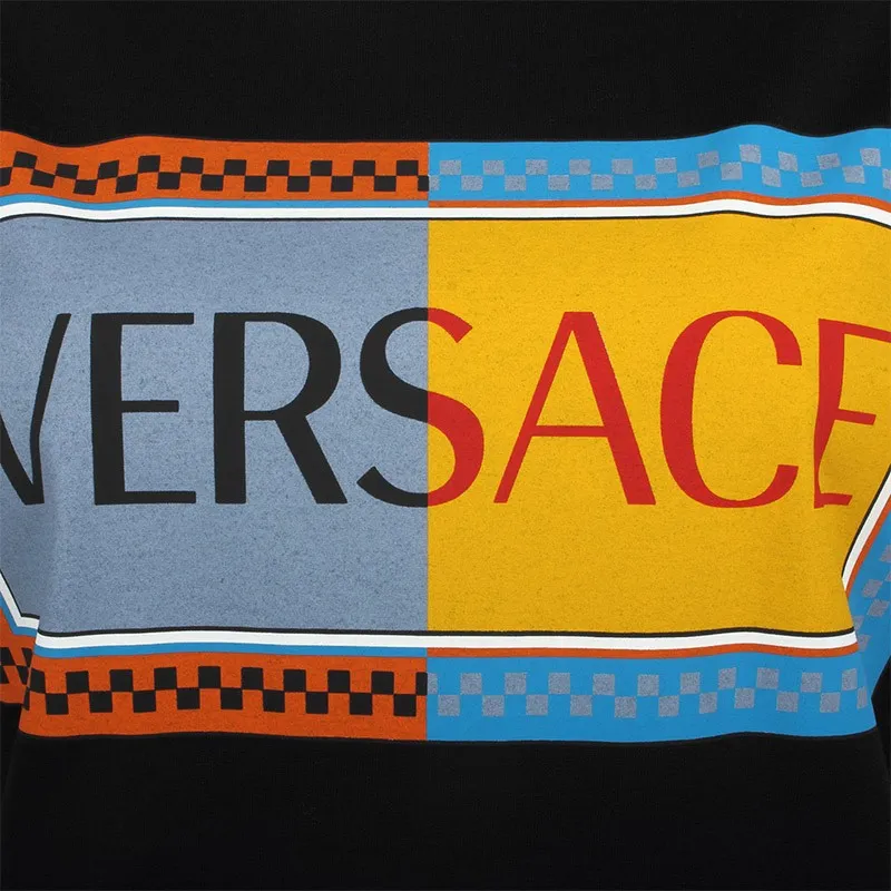 VERSACE SS22 T Shirt Women's Black-4