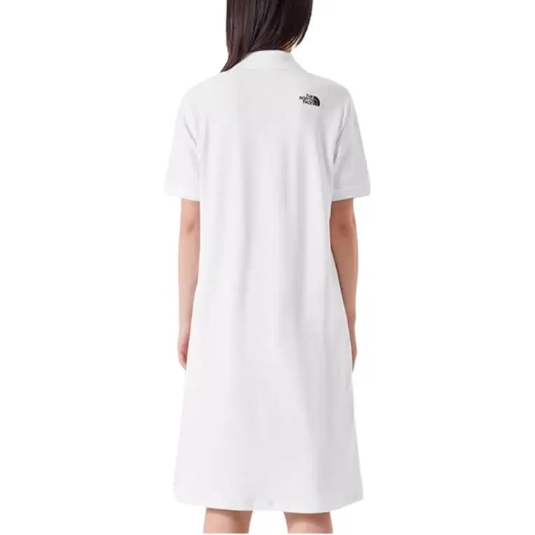 THE NORTH FACE City Outdoor Collection SS24 Short Sleeved Dress Women's White-3