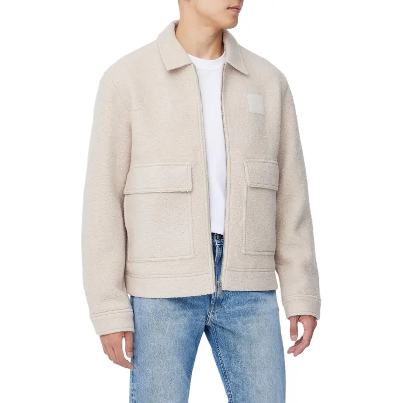 CALVIN KLEIN Jackets & Coats Men's Beige-3