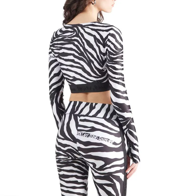VERSACE Zebra print T shirt-4