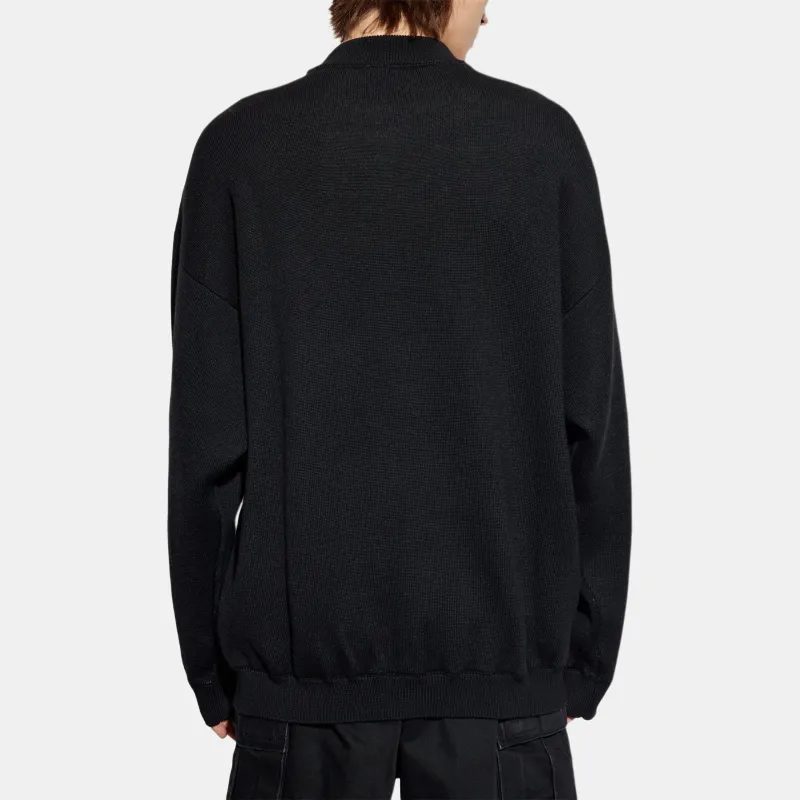 Vetements Slogan Intarsia Knit Sweater-2