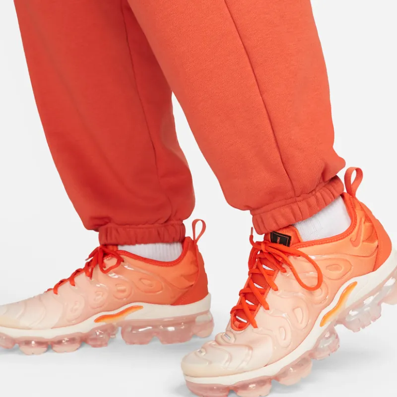 Nike Sportswear Phoenix Fleece Knitted Sweatpants Women's Orange Red-3