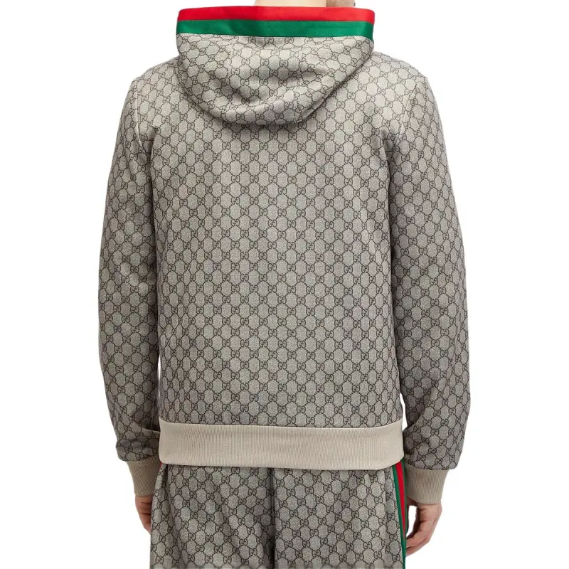 GUCCI Monogrammed Zip Up Jacket-2