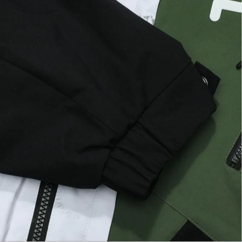 FILA FUSION Jacket Men's Two Piece Set Cool Ye Green-4