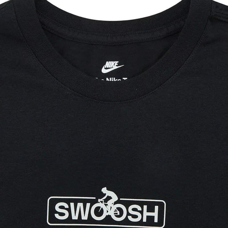 Nike Swoosh SS25 T Shirt Men's Black-3