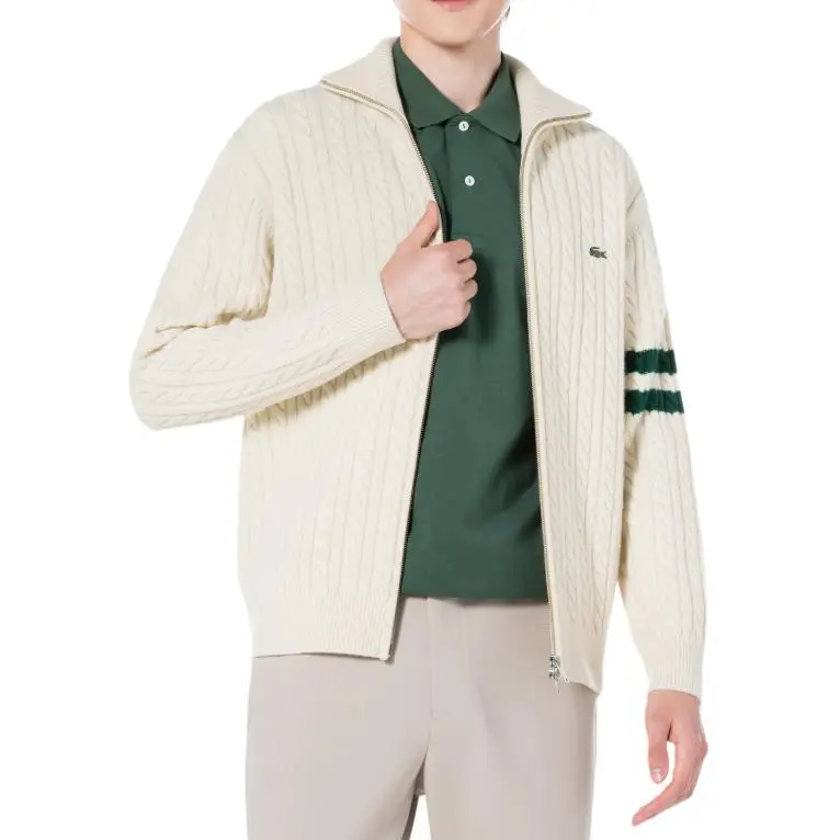 LACOSTE Sweaters Men White-2