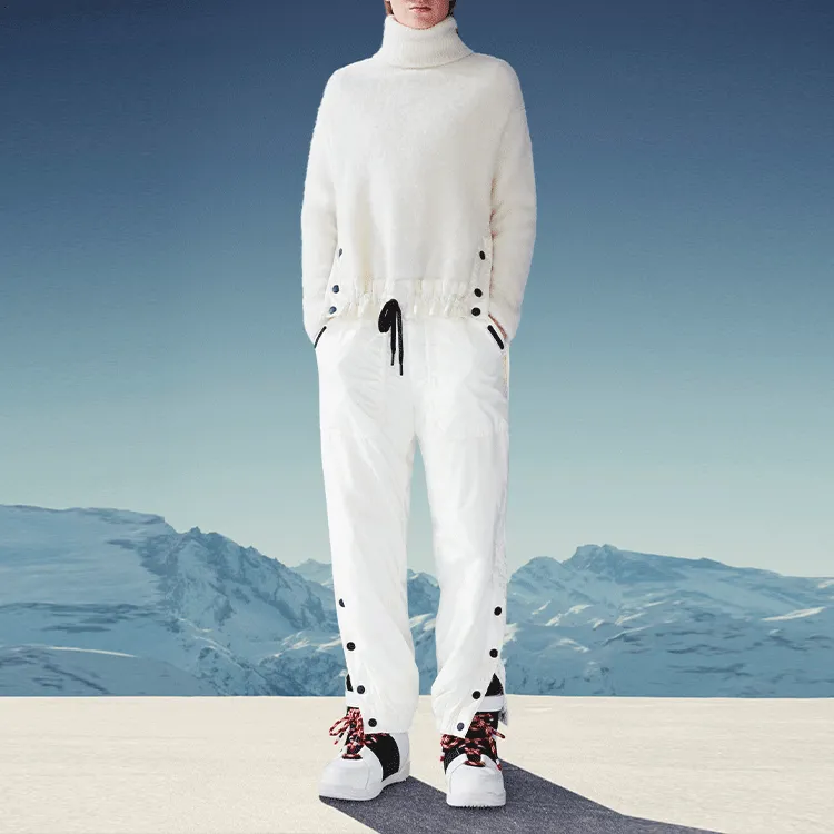 Moncler Casual Pants Women's Snow White-2