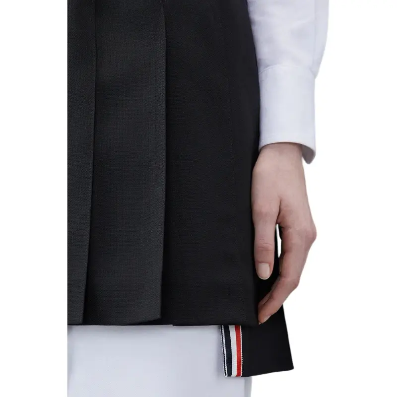 THOM BROWNE· Casual Short Skirts Women's Black-4