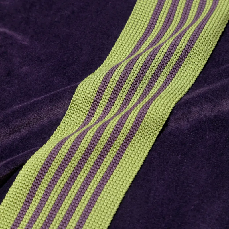Needles Side stripe Velour Track Pants-3