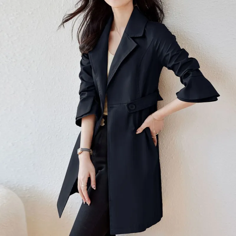 Fele.d Trench Coats Women's-3