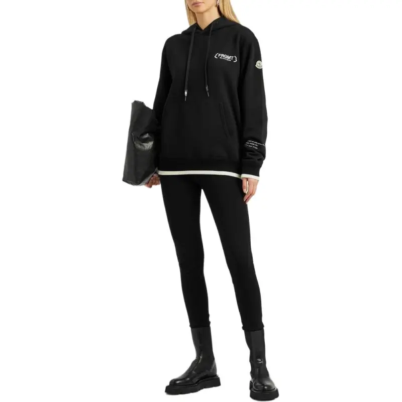 Moncler Logo embroidered Hoodie-4