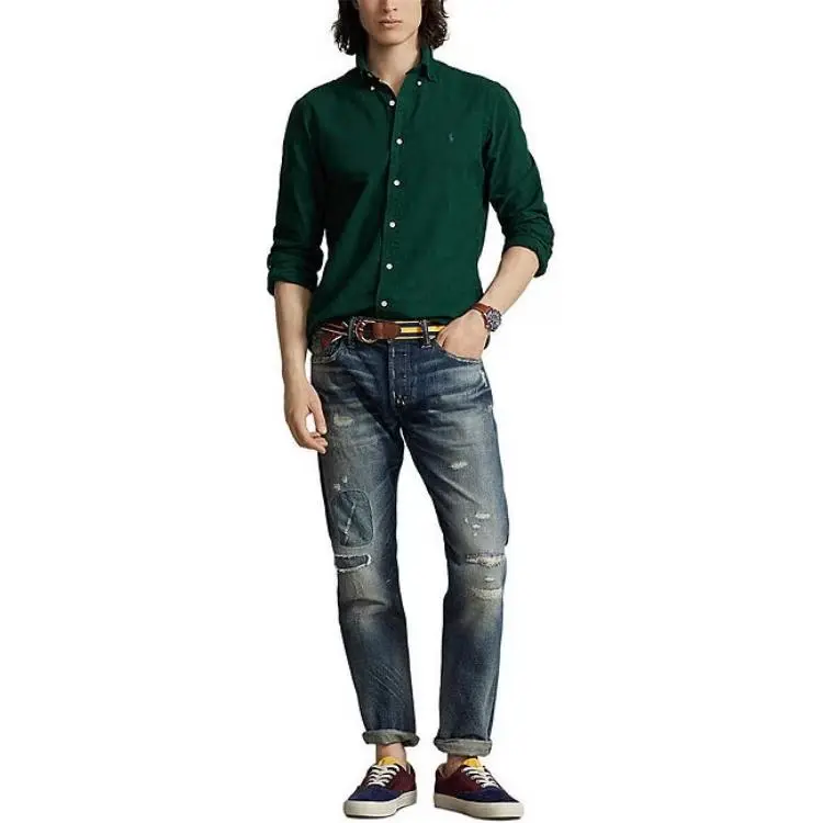 Polo Ralph Lauren Shirt Men's Green-2