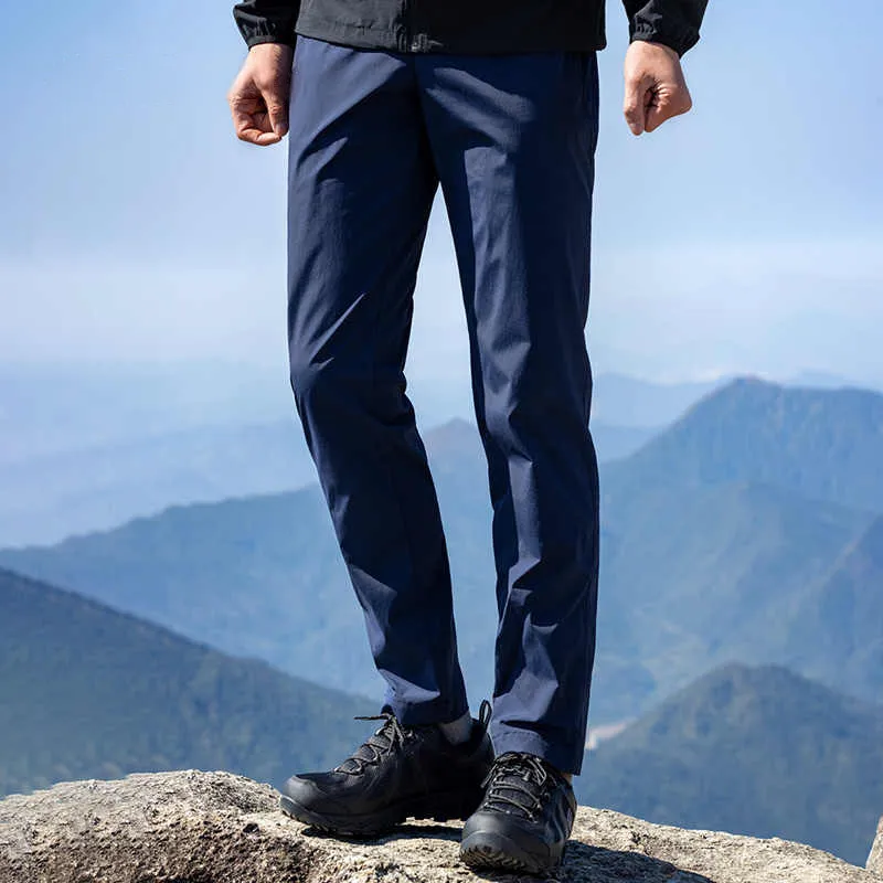 Columbia Windbreaker Pants Men's Navy Blue-2