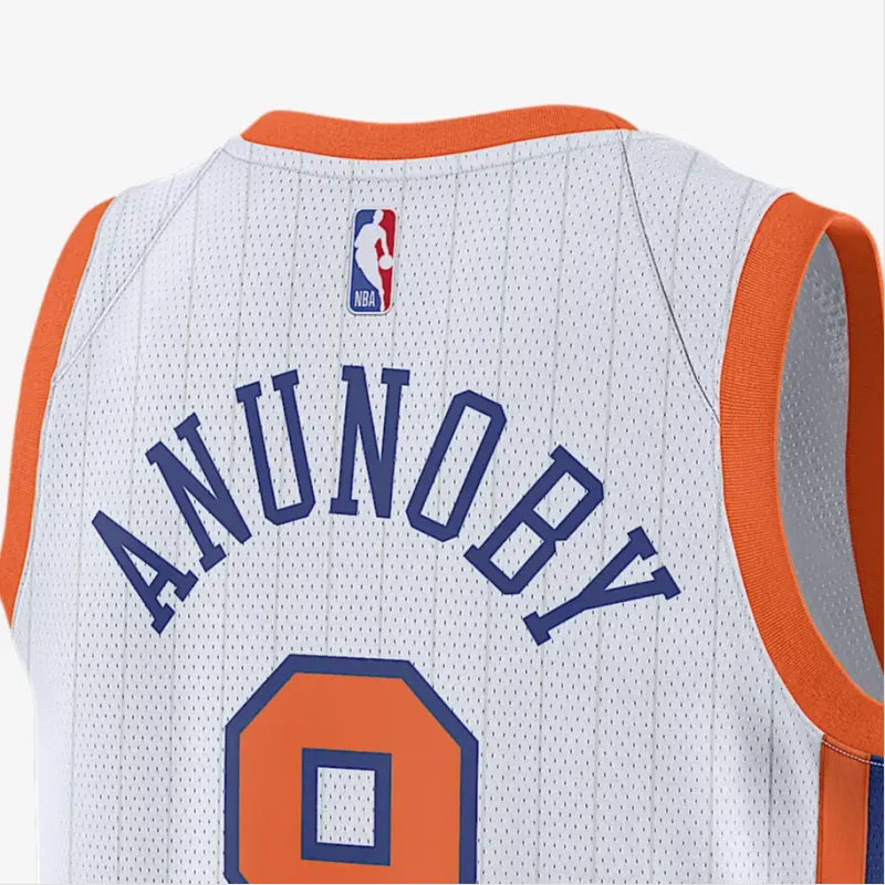 Nike Og Anunoby New York Knicks 2024/25 City Edition Men's Nike Dri FIT Nba Swingman Jersey-3