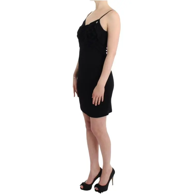 JOHN GALLIANO Slip Dresses Women's Black-3