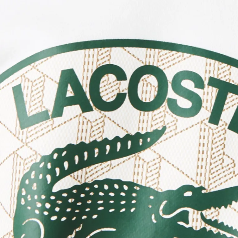 LACOSTE Sweatshirts Men White-3